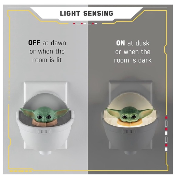 Star Wars The Mandalorian night light NIB - Picture 5 of 5